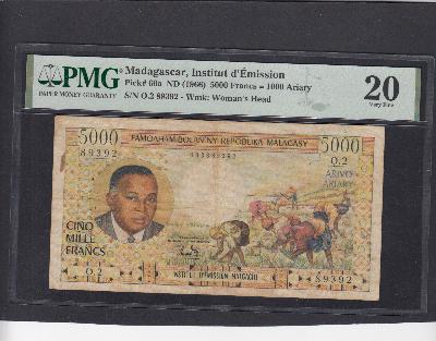 Beschrijving voorzijde: TSIRANANA